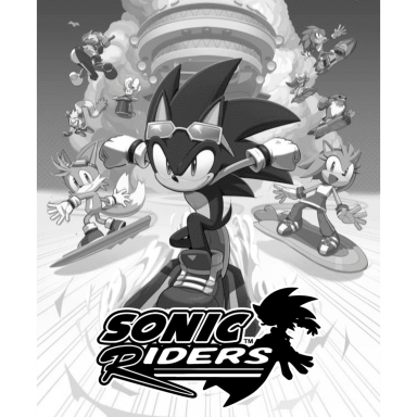 IDW Sonic Riders Arc Uncolored, a Sonic the Hedgehog fanfiction comic. 