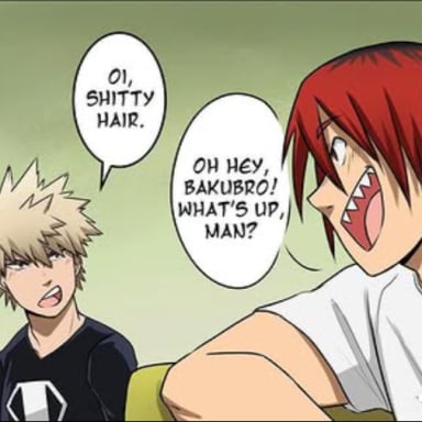 Kirishima's Roots, a My Hero Academia fanfiction comic. Bakugou points out Kirishima's Roots

Artist: Megan(ninja_duelist)
https://x.com/ninja_duelist
https://www.instagram.com/ninjaduelist/

Cast
Eijiro Kirishima - Dododie
https://www.youtube.com/@dododie3598

Katsuki Bakugou - DontAyye
https://www.youtube.com/channel/UCrfnzltH865sEuyg0jaKiaw/featured
https://x.com/dont_ayye

Mina Ashido - AstralOrbits
https://www.youtube.com/channel/UCKWC7gd9qVtSVmI7ksGBzMQ
https://x.com/AstralOrbits

Socials
Youtube: https://www.youtube.com/@dododie3598
Twitter: https://x.com/Dodieese