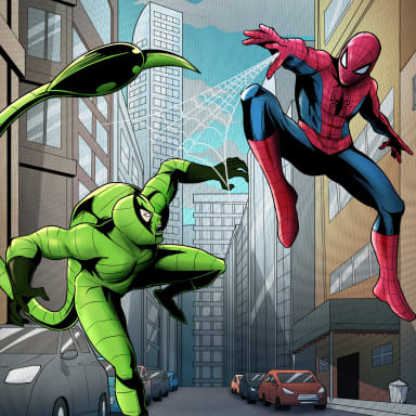 Amazing Spider-Man Online#1, a Spider-Man and Marvel fanfiction comic. AMAZING SPIDER-MAN Online#1
Written by ZARIUS
Art by ERICK REYES
-Peter Parker has a wife back, he has a life back...but as the old song goes, he still hasn’t found what he’s looking for...
-Wake up every morning to ‘Parker’s People’, hosted by MARY JANE PARKER!
-THE SCORPION strikes!