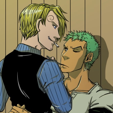 Kitchenbitch vs Gayblade, a One Piece fanfiction comic. What an ordinary day on the Grand Line can bring when Chopper asks embarrassing questions...
