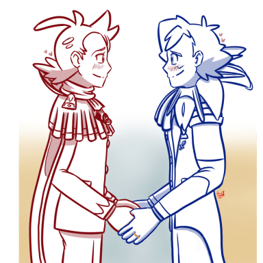 Wedding Vows, a Pokemon fanfiction comic. Ash and Goh do their wedding vows as they're about to seal their bonds to the highest level.