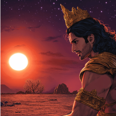 Surya Putra Karna, a Hindu Mythology and Mahabharata fanfiction comic. A reimagined Mahabharata tale following Karna’s emotional journey...