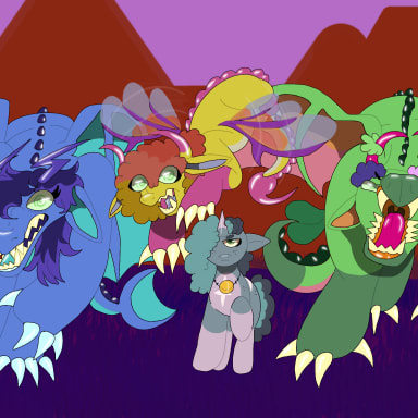 Dragon keeper misty, AU, a My Little Pony fanfiction comic. What if Misty hesitated a bit more in “chapter 5 missing the mark” and listend to opaline? Letting Sparky fall and essentially betraying her friends Well, this story delves into that decision.