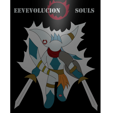 Eeveevolution Souls, a Pokemon and Dark Souls fanfiction comic. It's a fusion of the Dark Souls game story with a bit of the Pokémon Mystery Dungeon.