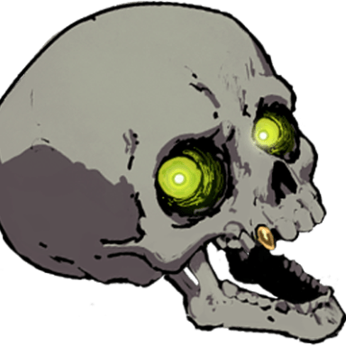 Necro!!, a Necro!! fanfiction comic. When a resurrection goes awry, Riley Ivory Peters' hometown is flooded with skeletons. With the help of a talking skull named Dick, she has to save her town, or at least try to.