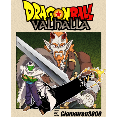 Dragonball Valhalla, a Dragon Ball fanfiction comic. Following Trunks' dire warning of the murderous Androids who are destined to kill all but one of Earth's mightiest heroes, Piccolo joins Goku and Gohan to train for the fight to come. During the three years of training, however, they are interrupted when a strange warrior king from another world crash lands in the nearby woods. Yet for once this stranger from the stars doesn't seem to mean any harm. In fact, he seems quite familiar with the stories of Piccolo's father, Kataaz...