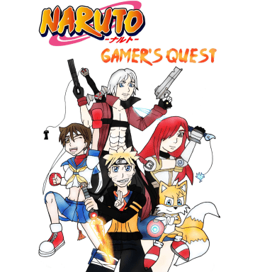 Naruto Gamer's Quest, a Naruto, Sonic the Hedgehog, Street Fighter, Fairy Tail, Uncharted and Marvel fanfiction comic. By unknown means, Naruto is sent to another world. While there, he comes across  Tails the Fox and many other characters from popular video game & anime franchises who have also been transported. They then band together on a quest to search for their way back home.