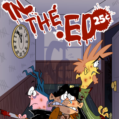 In the Ed, a Ed, Edd n Eddy fanfiction comic. Things take a turn for the bizarre when the three Ed-boys find themselves trapped in the old Peach Creek Manor. 