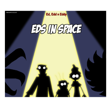 Eds in Space, a Ed, Edd n Eddy fanfiction comic. Ed, Edd n Eddy comic that continues the story after the alien invasion episode "The Eds are coming". Join the group as they try to figure out a way to escape the aliens. :) 

Originally posted on my deviantart last year: https://www.deviantart.com/fireheart1001