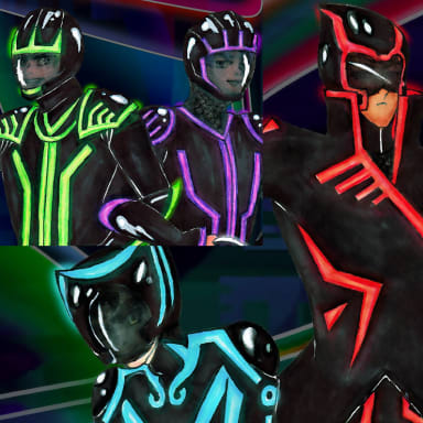 MMJ's Tron Collection!, a Tron, Marvel, Hoodwinked, Persona and Originals fanfiction comic. What if these characters were in the world of Tron: Legacy?
