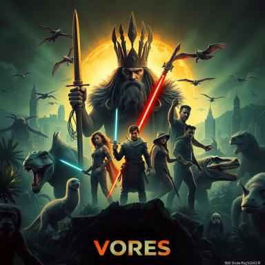 Vores, a Avengers, Justice League, Godzilla and DC fanfiction comic. A Tribal Committee Voreni seek revenge by bringing into life their ancestral God against city people who tortured them 