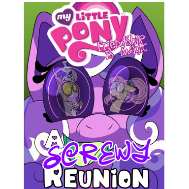 A Screwy Reunion, a My Little Pony fanfiction comic. Fluttershy and Discord have a baby, but a mysterious figure from Discord’s past isn’t happy about it