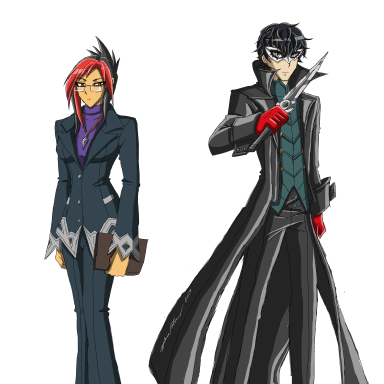 Crossovers - Cosplay Projects, a Persona, Yu-Gi-Oh!, Goblin Slayer and Fate/Stay Night fanfiction comic. Just a few projects with characters dressed up as others in multiple projects.