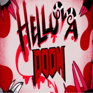 Helluva Doom, a DOOM and Helluva Boss fanfiction comic. I would like to write what my comic is about. It's about how Doomguy gets into the world of the "Helluva Boss", after defeating Davoth. I would like to show you how a person will get along in an unknown world. He will find new friends for himself and fight for the goal.