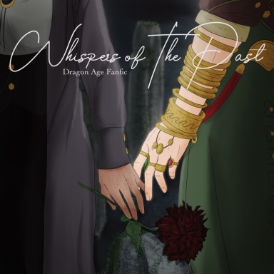 Whispers of The Past, a Dragon Age fanfiction comic. She was changed, and this person she had grown into was not the Dahlia that had married Vance Wolfram. Dahlia ‘Rook’ Ingellvar had her world toppled and torn from her at every turn, and the soft embrace she had landed in was Emmrich Volkarin’s.

That was where she would rest, in this life and beyond it.