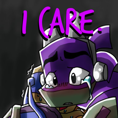 I Care., a Teenage Mutant Ninja Turtles fanfiction comic. Get ready for the most Disaster Twins angst in one comic series! Where Leo and Donnie fight for their lives from serious injuries, physical illnesses, and literal demons! (I'm not kidding.) Donnie and Leo's bond has never been stronger, their twin connection playing a big roll in the events that are yet to unfold.