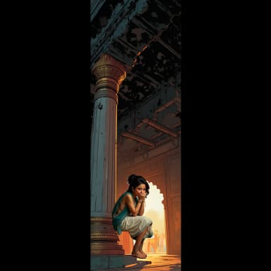 Avanthika: Maahishmati Saga, a Baahubali fanfiction comic. Explore the untold story of Avanthika, the legendary figure from the Baahubali universe. Witness her childhood in idyllic Kunthala shattered by war, her arduous years in exile transforming her into a fierce guerrilla leader, and her tumultuous relationship with Mahendra Baahubali. This narrative delves deep into her motivations, born from personal tragedy and a profound rejection of inherited power. Follow her as she fights not just for vengeance, but for a radical vision of a world free from kings, culminating in a controversial act that redefines justice and power dynamics in Maahishmathi.