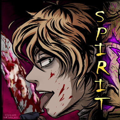 FNAF: SPIRIT, a Five Nights at Freddy's fanfiction comic. Vanny and Glitchtrap set their plan in motion to take over Freddy Fazbear's Mega Pizzaplex.
 Their Secret Pizzaplex Inconspicuous Remorselessness Inconceivable Takeover starts now!