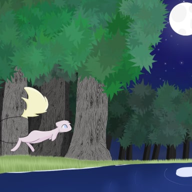 A Reborn Mew, a Pokemon fanfiction comic. A unique Mew wakes up lost one day with no idea where he came from. Fractured memories slowly begin to return to him just as Poachers begin to attack his family. The Mew must deduce the meaning behind his foggy memories whilst fighting and fleeing from enemies hoping to catch or hurt him and his family.

Avatar made by my wonderful friend Ashduste on Toyhouse!