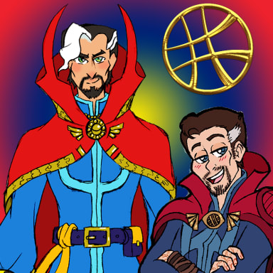 MMJ's Doctor Strange Collection!, a Marvel fanfiction comic. Assorted Doctor Strange comics!