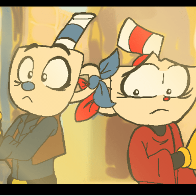 That's Too Serious_Comic Remake, a Cuphead fanfiction comic. Too serious Too realistic