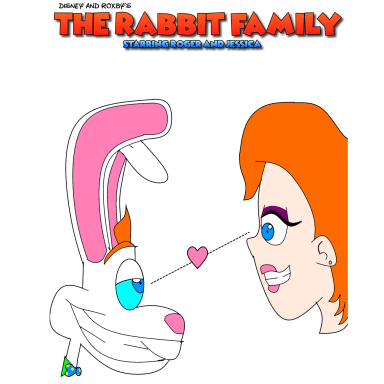 The Rabbit Family or Looney Kombat, a Who Framed Roger Rabbit, Archie, Marvel, DC and Who Framed Roger Rabbit fanfiction comic. "The Rabbit Family" Is not only about Roger and Jessica Rabbit, but their "Kits" as well. Some are Rabbits, others are Humans, and the rest are Lapricentaurs (Half-Human-Half-Rabbit Chimeras). It's about them living their lives in "The Rabbit Hole" next door between Benny the Cab and Baby Herman in the Sub-City of Toon Town, Hot Dog Hills.

"Looney Kombat Mysteries" is about Valient & Valient, a detective agency headquarters run by Chief Detective Janette Valiant-Raccoon after the retirement of her father, Eddie Valient. But the Main protagonists are two of Roger and Jessica's 18-year-old twin kits who are junior detectives, Human Video-Game/Comic Book nerd Renald Rabbit and Lagomorphic Death Metal Star Jennifer Rabbit, thwarting the plans of Stevie Doom, the Villainess who avenges her Father Judge Doom as leader of the Anti-Toons and runner of the DIP factory.