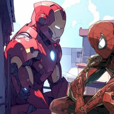 Episode-1: - Fun-size of Good Publicity, a Marvel fanfiction comic. Iron Man gets some PR. Tony meets a young Peter Parker.