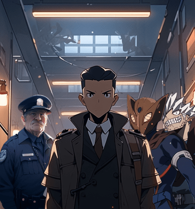 Episode-1: - missed connections of Hero's Shadow, a My Hero Academia fanfiction comic. Midoriya is a vigilante on the run from the police