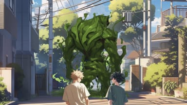 Episode-5: - actions speak louder of Hero's Shadow, a My Hero Academia fanfiction comic. Izuku shows everyone what it really means to be a hero