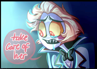 Episode-6: of Heaven In Hiding, a Hazbin Hotel fanfiction comic. How does a parent deal with the angst of losing their child?