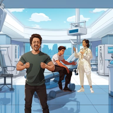 Episode-7: of Get Off My Lawn, a Marvel fanfiction comic. The rest of the Avengers find out about Peter's secret identity, while Steve finally shares what has been troubling him...