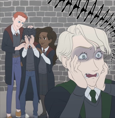 Episode-1: of Yule Ball, 1998, a Harry Potter fanfiction comic. Hogwarts, September 1998 : The returning 8th years are told they must prepare for a Yule Ball in December!