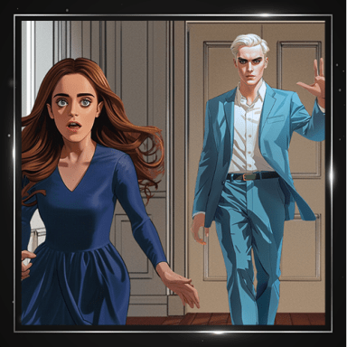 Episode-9: of The Algorithm, a Harry Potter fanfiction comic. The first meeting between Draco and Hermione! Is it smooth or a disaster?