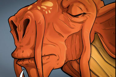 Episode-12: of Rascal's Run, a Star Wars fanfiction comic. Nihla and Selnas have a heart-to-heart chat