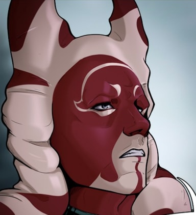 Episode-13: of Rascal's Run, a Star Wars fanfiction comic. Nihla and Selnas encounter a traveller in their path