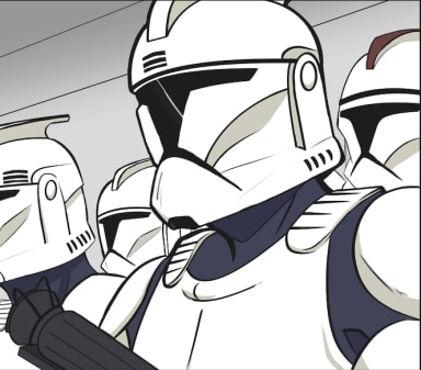 Episode-1: - Pages 1-5 of Hyperlane Nomads, a Star Wars fanfiction comic. Fearing a Separatist plot on the planet Zolan, a scout team is prepared for a stealth mission...