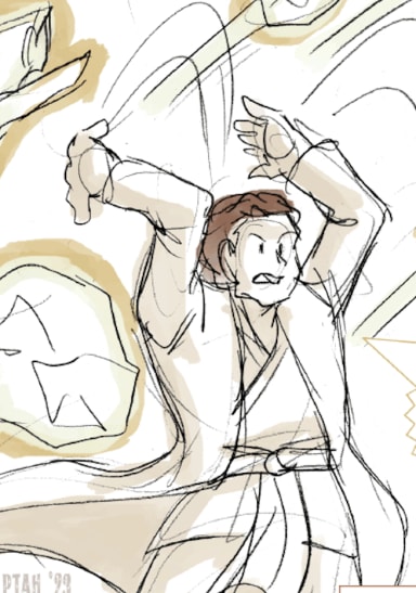 Episode-1: of Jedi MoonKnight, a Star Wars and Marvel fanfiction comic. Marc does know how to use a Lightsaber! It's just, his best skill, is to start Force-telekinetically throwing stuff