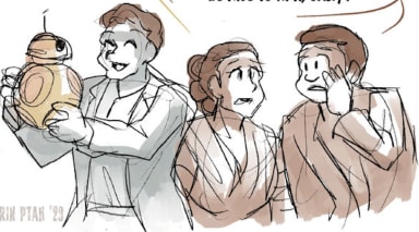 Episode-4: of Jedi MoonKnight, a Star Wars and Marvel fanfiction comic. Steven is vaguely aware that there's a Rebellion, and he knows which of the Rebels are friends that he's supposed to trust, but that's about it.