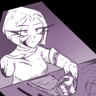 Episode-18: of Hell Is Not Forever, a Hazbin Hotel fanfiction comic. Lute enters Rose's mansion and kills the guards.