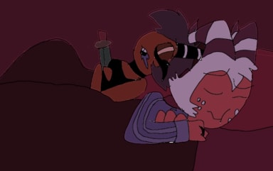 Episode-1: of Absolutions Of Hell, a Hazbin Hotel and Helluva Boss fanfiction comic. Meet Moxxie, a runaway mafia's son, and his wife Millie, a rough n tumblin' Wrathian