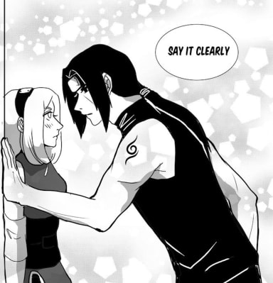 Episode-8: of Dango, a Naruto fanfiction comic. Itachi gives Sakura an ultimatum, as all secrets are finally revealed