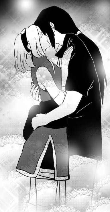 Episode-9: of Dango, a Naruto fanfiction comic. Sakura makes her decision, but rumours of her earlier indiscretions are spreading fast