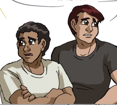 Episode-2: of Love Advice, a Marvel fanfiction comic. Marc + Marc