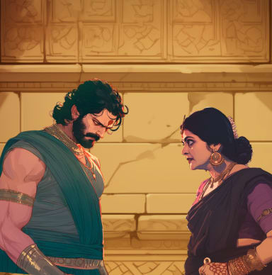 Episode-1: - The Disowned of Mrignayani, a Baahubali fanfiction comic. Bhallaladeva has the opportunity to be crowned King of Mahishmati, but does he take it?
