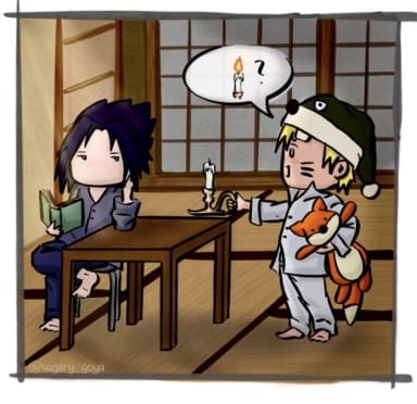 Episode-4: - Always ready to lend a helping hand. of Naruto Slice Of Life, a Naruto fanfiction comic. Who said Sasuke wasn't a good friend?