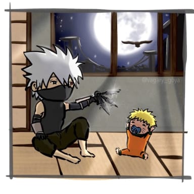 Episode-6: - Duty calls of Naruto Slice Of Life, a Naruto fanfiction comic. Kakashi Babysitting services, available Monday to Friday, 7 to 11pm