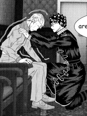 Episode-6: of Harry Potter And The Hanahaki Flowers, a Harry Potter fanfiction comic. Has Malfoy somehow contracted the same illness?