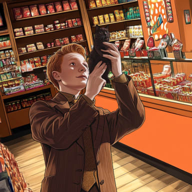 Episode-5: of A Shift In Perspective, a Harry Potter fanfiction comic. Harry ends up in Diagon Alley, where he bumps into a couple of familiar faces...