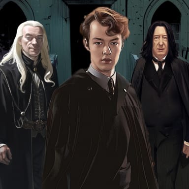 Episode-6: of A Shift In Perspective, a Harry Potter fanfiction comic. Voldemort chairs a meeting of the Death Eaters to understand how the Order is reacting to Harry's supposed death...