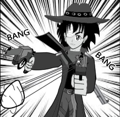 Episode-14: - Dragon King Chapter 11.2: Outlaw Yuusuke Story: Showdown of Dragon King, a Originals fanfiction comic. This is a Bonus Chapter about a Cowboy Version of Yuusuke that is Separated from the Main Series.